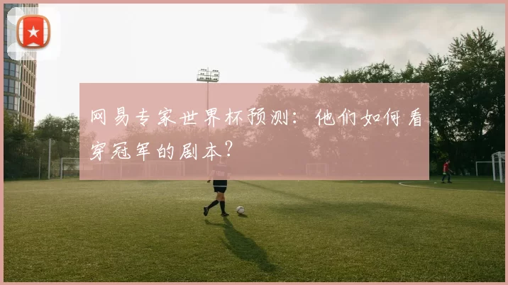 网易专家世界杯预测：他们如何看穿冠军的剧本？